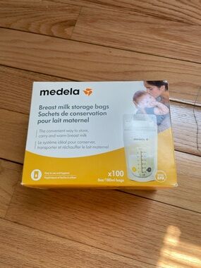 Medela Breast Milk Storage Bags, 100-Count
